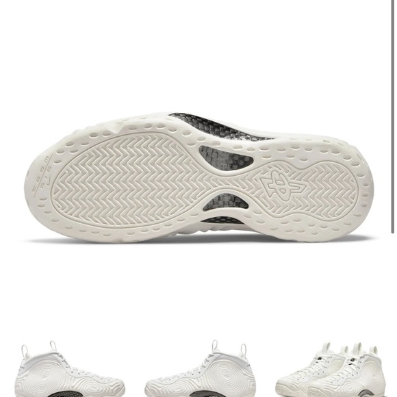 Comme des Garçons x Nike Air Foamposite One (White - Picture 6 of 6